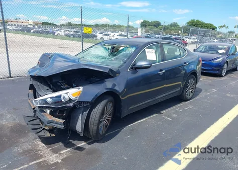 2015 Kia Cadenza Premium из США, поврежденный, VIN KNALN4D72F5189000